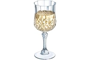 Cristal D'Arques CreaTable, 14440, Longchamp ECLAT, Copa de Vino Tinto 25 cl, 6 Piezas, 6 Unidad (Paquete de 1), 6