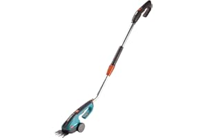 Gardena Kit forbici a batteria ClassicCut: Forbici rifilasiepi tagliabordi, larghezza di taglio 8 cm, indicatore di carica a LED (8890-20)