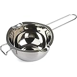 304 Stainless Steel Double Boiler, Candle Making Kit, Melting Pot for Butter Chocolate Candy Butter Cheese Caramel, Capacity(