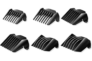 Hatteker Haarschneider-Schneiderkämme für RFC-69031 und RFC-69001（3 mm, 4-6 mm, 7-9 mm, 10-12 mm, 16-18 mm, 22-24mm）