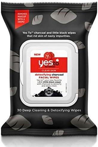 Latest Cleansing Detoxifying Charcoal Facial Wipes - Yes to Tomatoes, For Her, New Arrival, Latest, Mothers Day, Cleanser, Cleansing, Trending, Best Seller