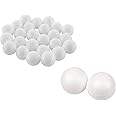 Craftplay AP2515-20 Polystyrene Balls/Spheres-White-Diameter 6cm-Various Pack (PACK20)