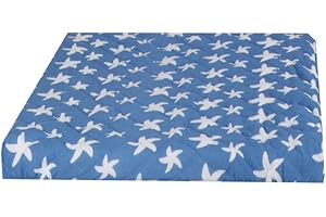 Pro Home Waschmaschinenbezug (Seestern - Dunkelblau) 60x60cm mit Gummizug, Trocknerbezug Waschmaschinenschonbezug in vielen vers. Farben - Trocknerauflage