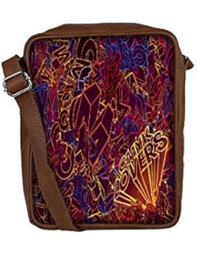 Snoogg , Damen Umhängetasche mehrfarbig multi