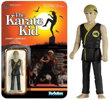 Karate Kid Johnny ReAction 3 3/4-Inch Retro Action Figure by Karate Kid