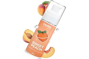 BYPLAY Geles Sexuales Pareja - Lubricantes Comestibles Oral - Gel Lubricante Sabor Melocotón