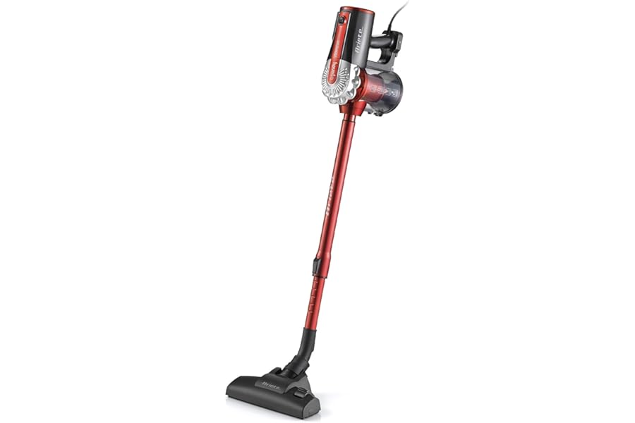 Ariete 2761 Handy Force - Electric Broom with Wire - Vacuum Cleaner - Bagless Cyclonic Technology - Telescopic Tube - Hepa Filter
