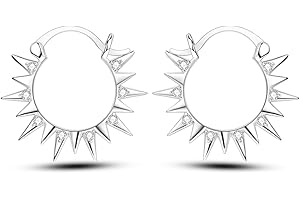 NARMO Srebro próby 925 damskie Hoop kolczyki lekkie obręcze srebrne kolczyki kocie kolczyki leniwiec kolczyki śliczne huggie hop kolczyki