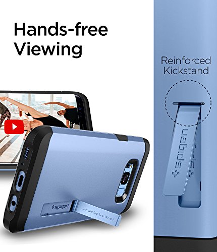 Spigen Carcasa para Samsung Galaxy S8 Plus funci n atril protecci n dura y resistente y tecnolog a de coj n de aire reviews Spigen Carcasa para Samsung Galaxy S8 Plus funci n atril protecci n dura y resistente y tecnolog a de coj n de aire