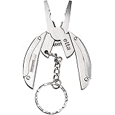 İzeltaş Elta Multi Tool Mini 7 Fonksiyonlu Katlanır &Ccedil;ok Ama&ccedil;lı Pense El Aleti Paslanmaz &Ccedil;elik 75 mm