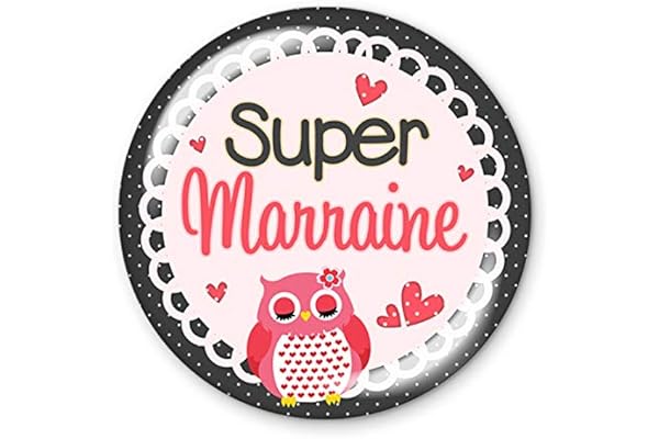 COLLEEN ILLUSTRATIONS Magnet 56mm Super marraine