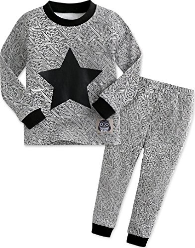 Vaenait baby - Pijama Dos Piezas - para niño Negro Negro XS