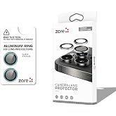 ZORE Apple İle Uyumlu iPhone 16 iPhone 16 Plus CL-12 Premium Safir Parmak İzi Bırakmayan Anti-Reflective Kamera Lens Koruyucu