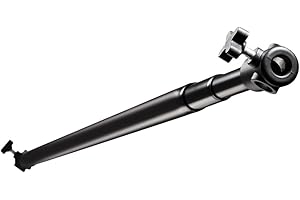 Walimex pro Teleskop Hintergrundstange 225-400 cm Länge bis 6 kg belastbar, Hintergrundsystem Teleskopstange für Fotohintergrund, ideal für Stoffhintergründe, für Fotostudio und Mobil