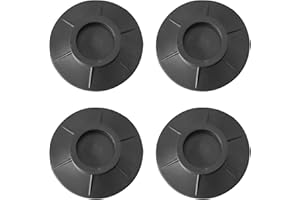 DURDIIY 4 sztuki podkładki pod stopy pralki podkładki na meble ochraniacze podłogi, podkładki filcowe do pralki antypoślizgowa podkładka przeciwwstrząsowa, gumowa podkładka pod nogi do pralki wodoodporna i odporna na wilgoć gumowa podkładka