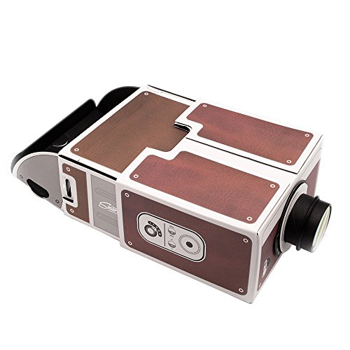 finoki finoki DIY intelligente Video proiettore Smartphone Projector Home Cinema del proiettore giocattolo