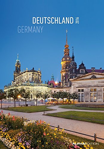 Deutschland 2016 - Germany - Bildkalender (24 x 34) - Landschaftskalender