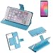Produktbild Für Huawei Honor View 10 Flipcover Schutz Hülle Schutzhülle Flip cover Handy Wallet case slim Handyhülle für Huawei Honor View 10 blau hellblau bookstyle - K-S-Trade (TM)