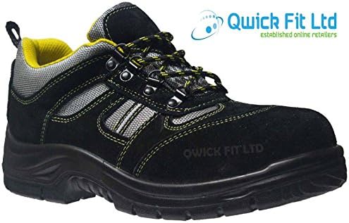 NEW MENS SAFETY STEEL TOE CAP BOOTS HIKING TREKKING TRAINERS WORK SHOES SIZES 6-11 UK ONLY £12.95 (UK 7)