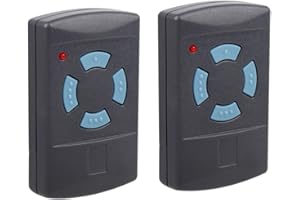 868,3 MHz Mando Garaje Universal, TGKYK 2 Piezas Mando Garaje Clonador, Mando Puerta Garaje Universal para Hörmann HS1 HS2 HS4 HSE2 HSM2 HSM4 HSP4 HSP4-C HSD2-A HSD2-C HSZ1 HSZ2 (Contiene 2 Pilas)