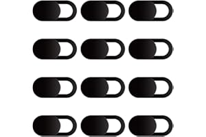 DDKY 12 pezzi accessori pc,gadget pc,telecamera accessori,phone accessory,webcam cover, adatti per laptop, smartphone, tablet, proteggono la tua privacy