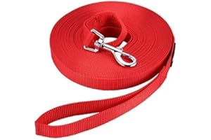 HAPPY HACHI pleciona smycz dla psa, długa lina nylonowa, smycz szkoleniowa dla zwierząt domowych