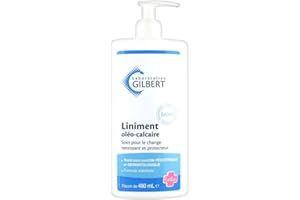 LABORATOIRE GILBERT Liniment Oleo-calcaire Soin pour le change 480ml Flacon pompe Gilbert