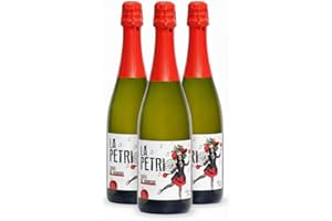 Sidra La Petri 750 ml · Elaborada con Manzana 100% Natural en Petritegi (Astigarraga) · Vegana y Sin Gluten · 4.8% Vol. Alc · Pack 3