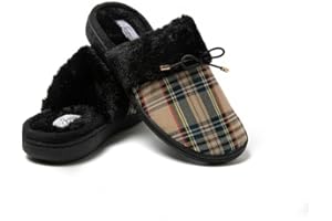 JOMIX Zimowe ciepłe futrzane kapcie damskie płaskie wygodne i miękkie termiczne MD1062