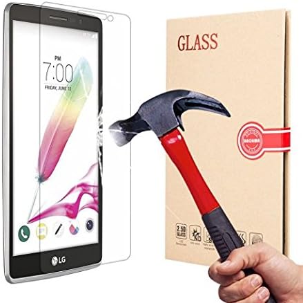 BACAMA® Tempered Glass Screen Protector for LG G4 Stylus , LG Stylo HD 0.3mm 9H Hardness Featuring Anti-Scratch, Anti-Fingerprint, Bubble Free