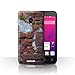 Price comparison product image Stuff4 Phone Case/Cover for Alcatel OneTouch Pixi 3 4 / Cement/Red Design/Brickwork Collection