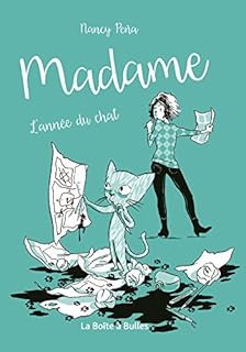 jaquette livre Madame T01 - L'Année du chat
