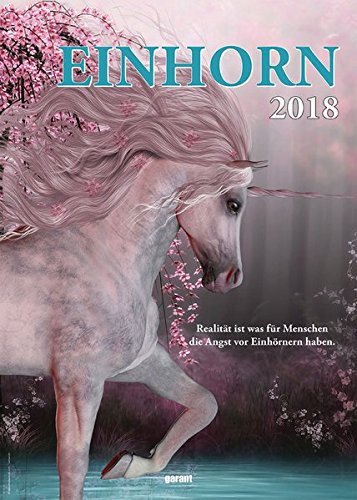 Monatskalender Einhorn 2018