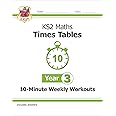 KS2 Maths: Times Tables 10-Minute Weekly Workouts - Year 3