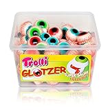 Trolli Glotzer Schaumzucker Gummibonbons mit saurer fruchtiger Füllung 60 stk.