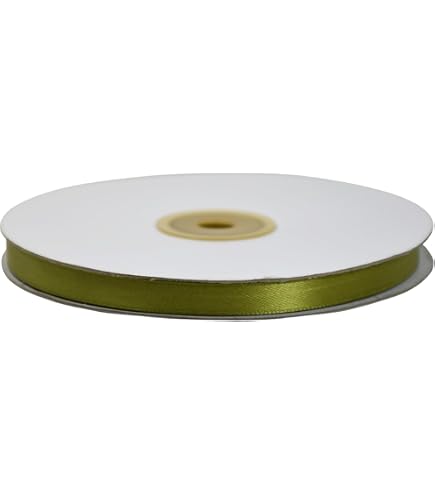 Nastro Doppio Raso 15 Mm Rotolo 50 Mt 50 Metri Ribbon Satin (Nocciola