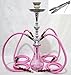 Produktbild 21" pink 4 Hohe FRANKFURT shisha Hookah wasserpfeife Narghile Rauchen H-0127