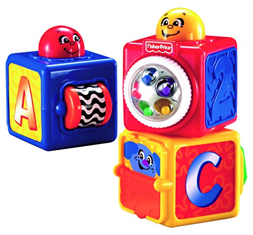 Fisher-Price Brilliant Basics Stacking Action Blocks