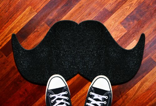 Mustard NG 5047 Mat the Moustache – Schnurrbart Fußmatte - 3