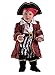 Produktbild Premium Piratenkostüm für Jungen Alter 6-24 Monate – 5-teiliges Kinder-Kostüm Pirat für Fasching, Karneval, Fastnacht