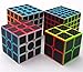 Produktbild COOJA Magic Cube Set, 4 Pezzi Puzzle Cubi 2x2 3x3 4x4 5x5, Speedcubing Carbone Cubi Giochi di Intelligenza
