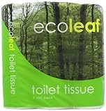 Ecoleaf From Suma Ecoleaf Toilet Tissue 9 Rolls (Pack of 5, Total 45 Rolls)