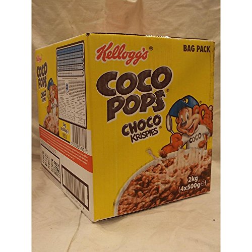 Preisvergleich Produktbild Kellogg's Coco Pops Choco Krispies 4 x 500g Packung