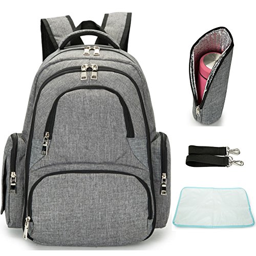 Preisvergleich Produktbild Mutter Baby Reisetasche Tasche Großkapazität Wickeltasche mit tragbaren Lsolierung Tasche Windelpad