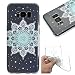 Produktbild Galaxy S8 Hülle, SsHhUu Hybrid Totem Light Weight Flexible Durable Transparent Ultra Slim Soft TPU Gel Silicone Protective Rear Skin Cover Hülle für Samsung Galaxy S8 (5.8") Blaue Mandala