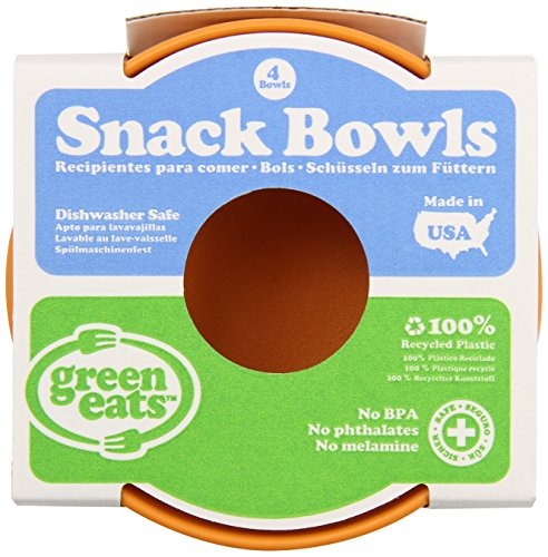 Preisvergleich Produktbild Green Eats Snack Bowl - 4 Per Set - Orange
