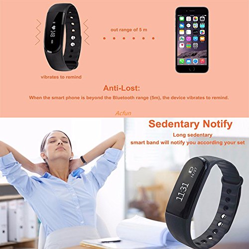 Fitness Armband Fitness Tracker Smartwatch Wristband Wrist Band Fitness Armband Pulsmesser Smart Watch Smartwatch Bluetooth 4.0 Bracelet Sleep Activity Tracker Intelligent Ribbon Health Fitness Tracker Sport For Ios Android Smartphone Iphone - 6