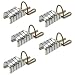 NAILFUN 5 Reusable Silver Nail Sculpting Forms
