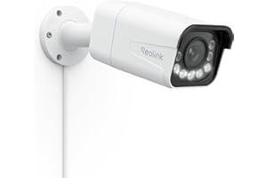 ‎REOLINK Reolink 4K Smarte PoE IP Kamera Outdoor mit Personen-/Autoerkennung, 5X optischer Zoom Überwachungskamera Aussen, Spotlight, Farbige Nachtsicht, Zwei-Wege-Audio, microSD Kartensteckplatz, RLC-811A