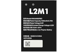 L2M1 Batteria HB434666RBC per modem router portatile Huawei Mobile Wifi E5573 / PocketCube E5575 / Mobile Wifi E5577 / Vodafone Mobile Wi-Fi R216 / 4G LTE MOBILE WIFI HOTSPOT 1500mAh 5.7Wh 3.8V